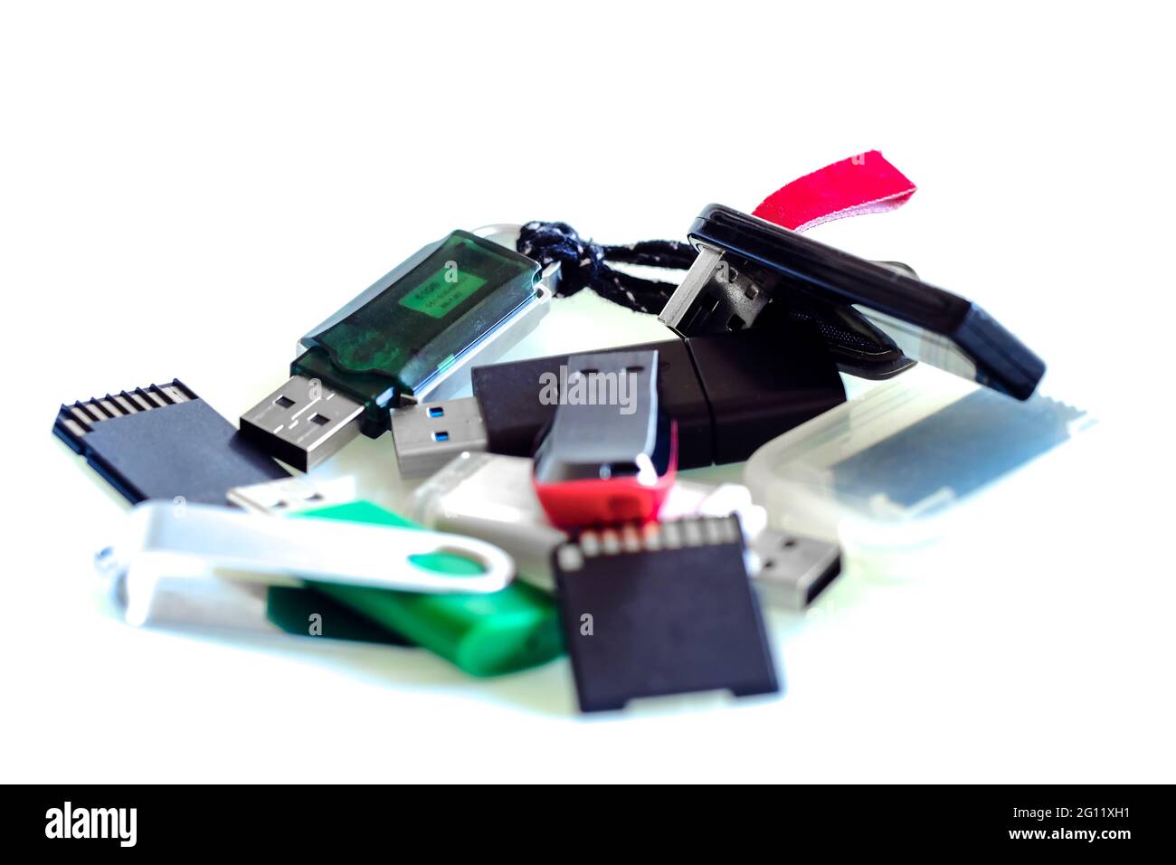 various types of memory sticks Stock Photo Alamy