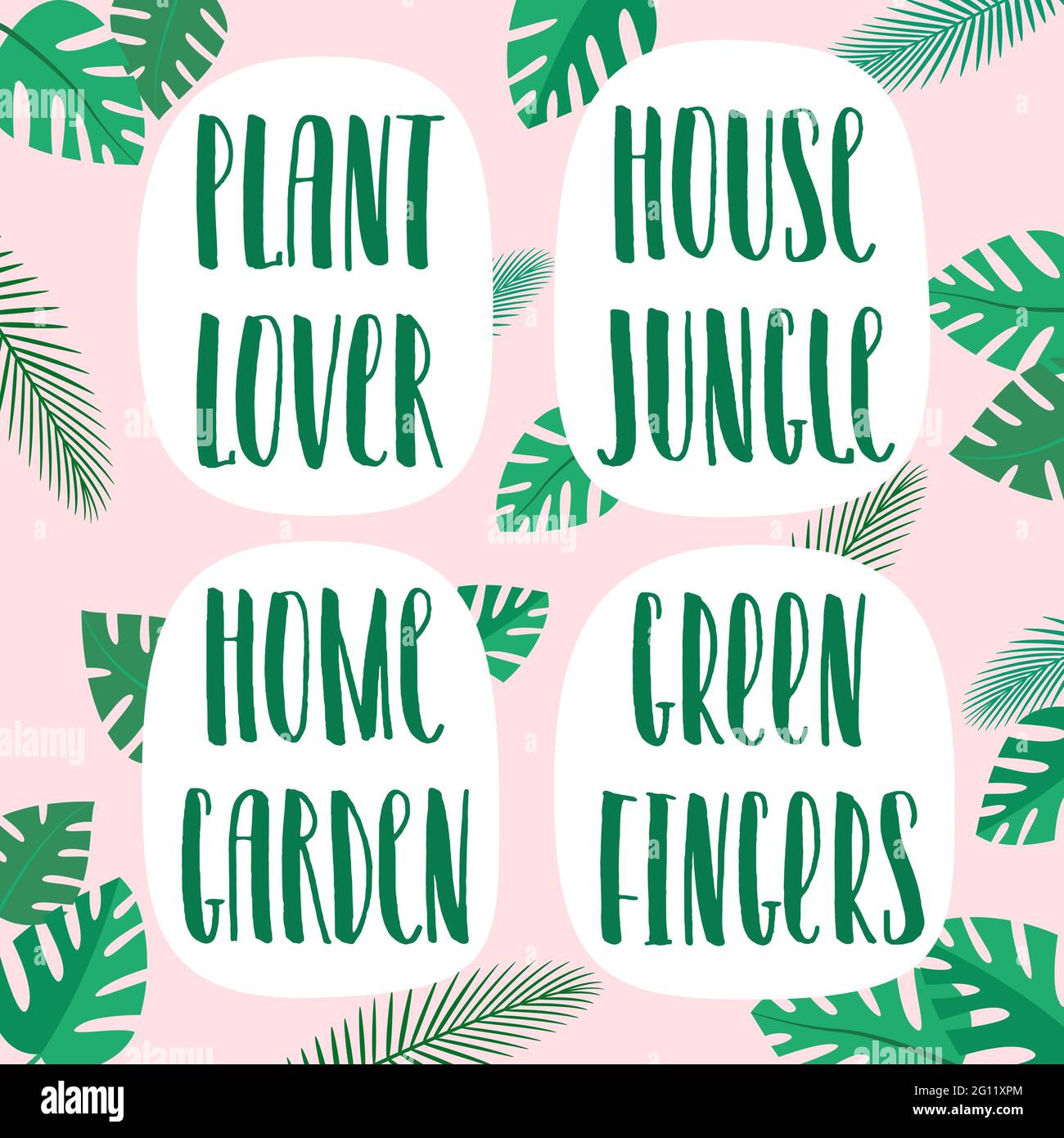 https://c8.alamy.com/comp/2G11XPM/plant-lover-house-jungle-home-garden-green-fingers-hand-drawn-vector-lettering-and-floral-decoration-with-tropical-plants-and-palm-leaves-brush-c-2G11XPM.jpg