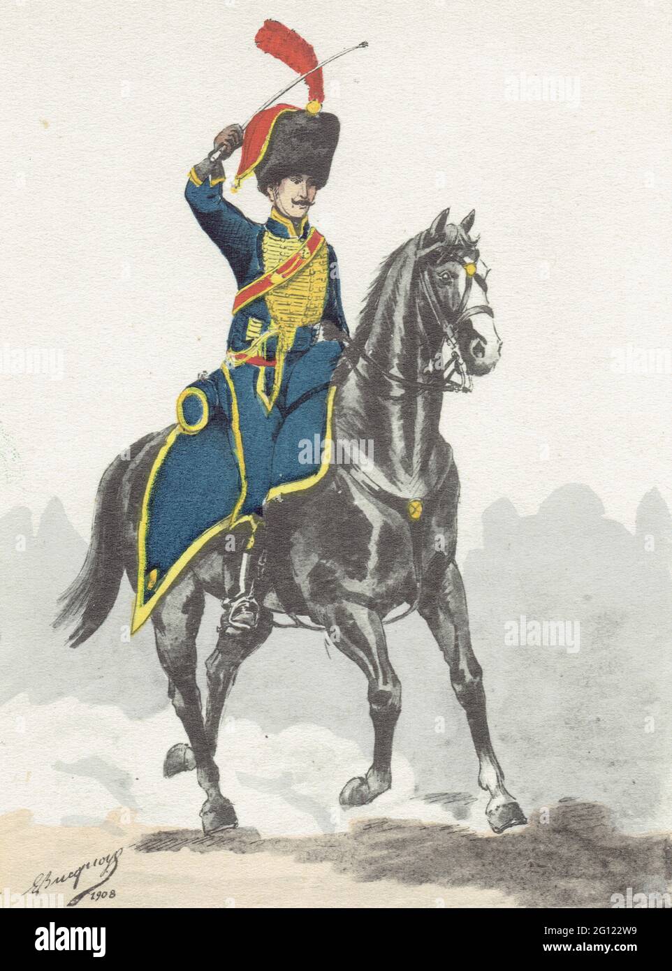 Soldat Starlux – Artilleur à Cheval Brigadier 6e Régiment 1806 – Premier Empire