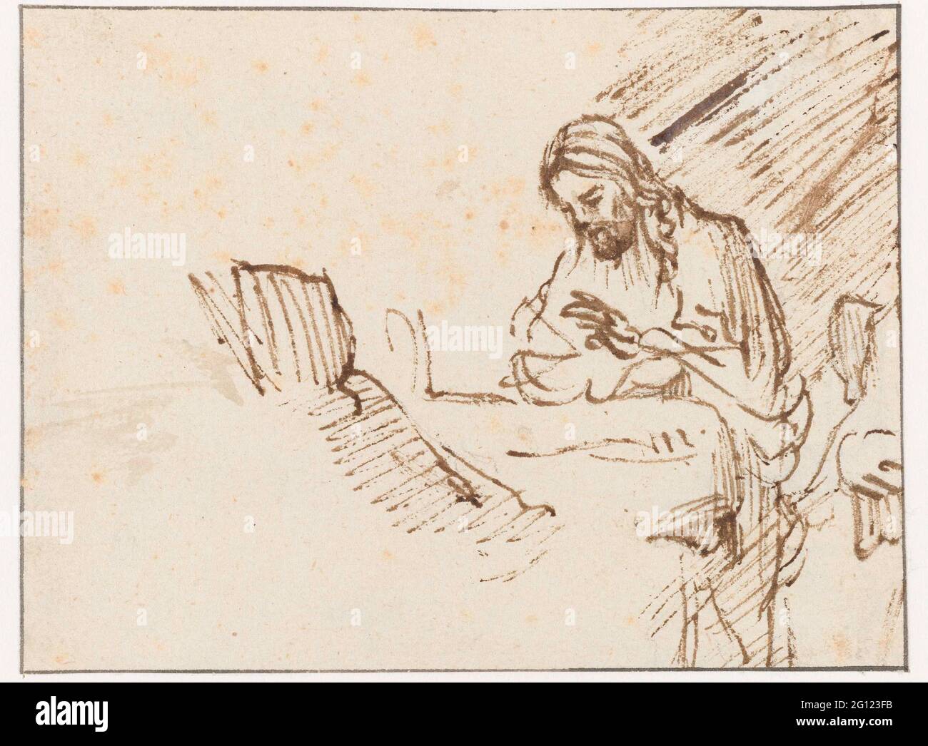 The temptation of Christ Stock Photo Alamy