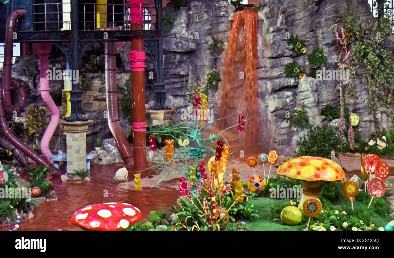 willy wonka scenery