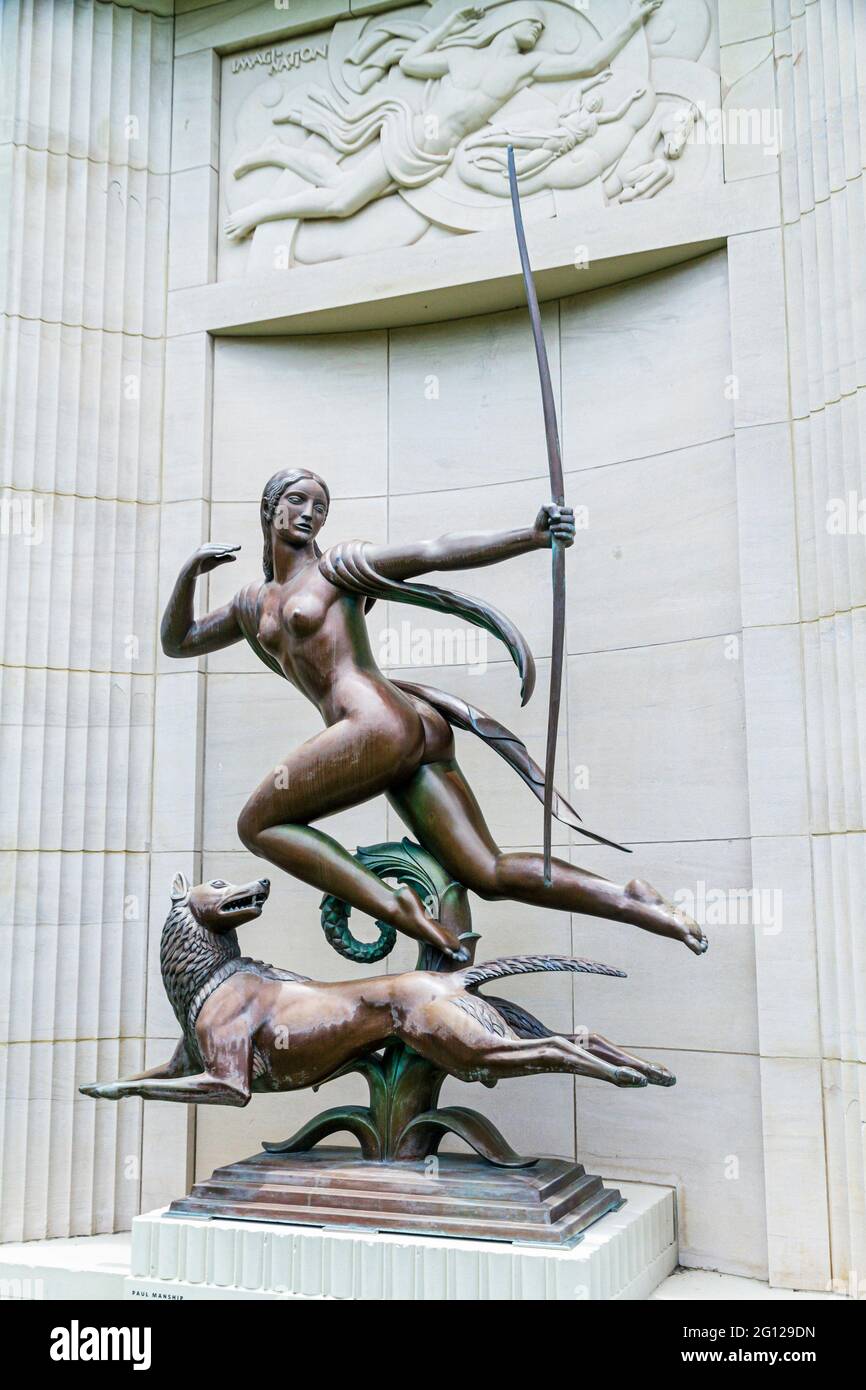 Paul Manship Bronze High Resolution Stock Photography And Images Alamy