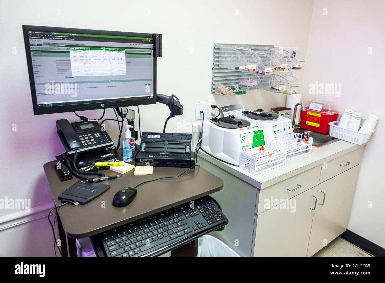 Miami Beach Florida,blood test testing center centre lab laboratory