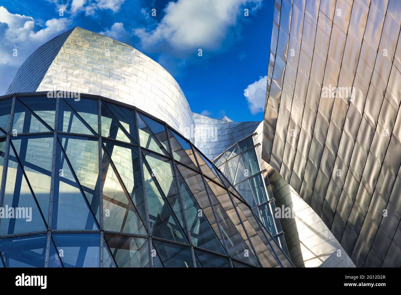 Guggenheim museum, Bilbao, Bizkaia, Basque Country, Spain, Europe Stock Photo