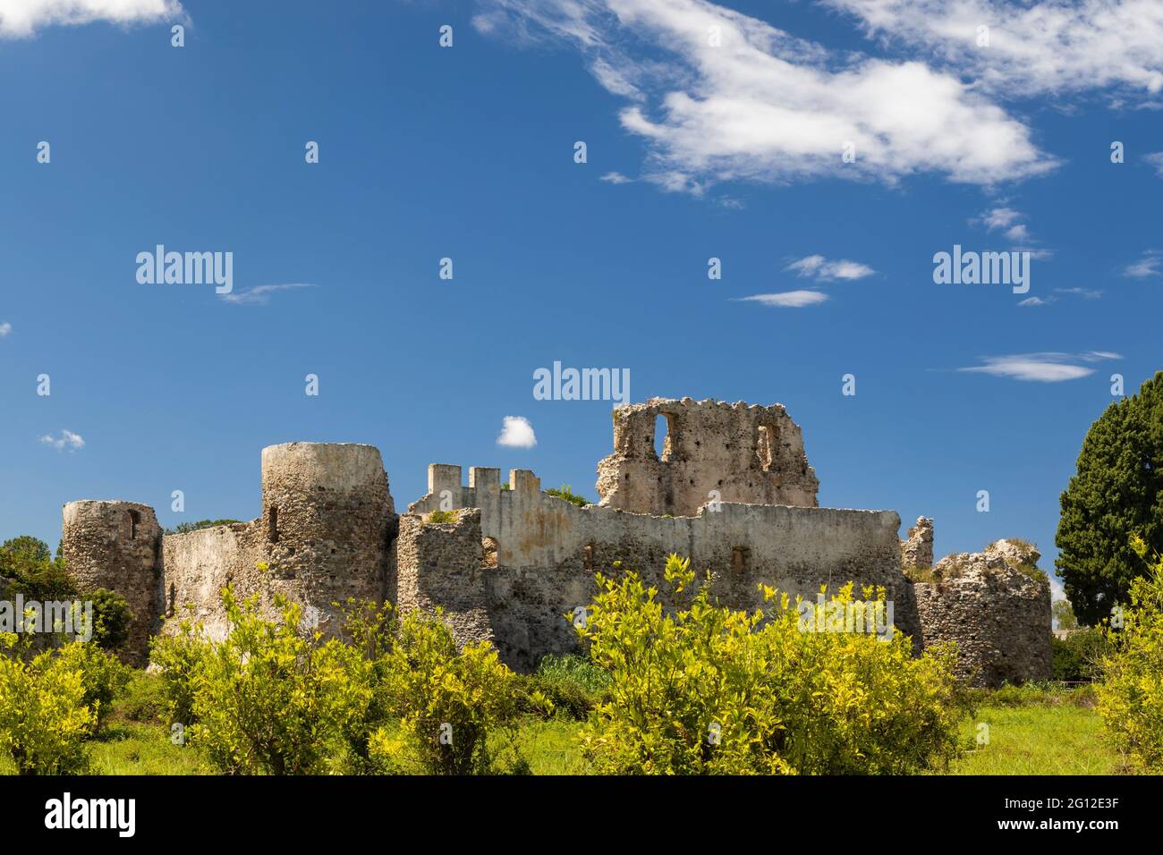 Castello di Bivona, Province of Vibo Valentia, Calabria, Italy Stock