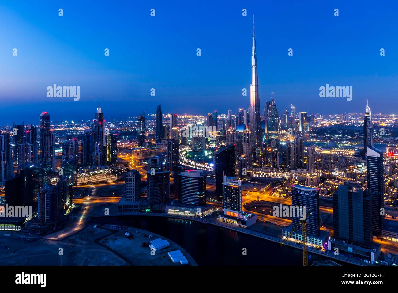 Dubai City Views Stock Photo Alamy