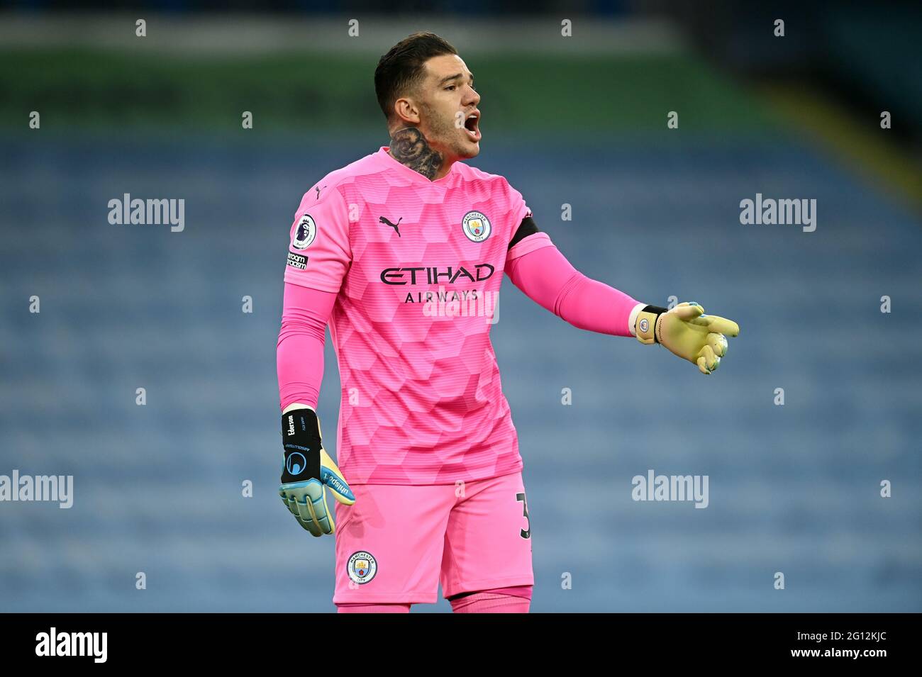 File photo dated 28-11-2020 of Manchester City goalkeeper Ederson. Issue date: Friday June 4, 2021. Stock Photo