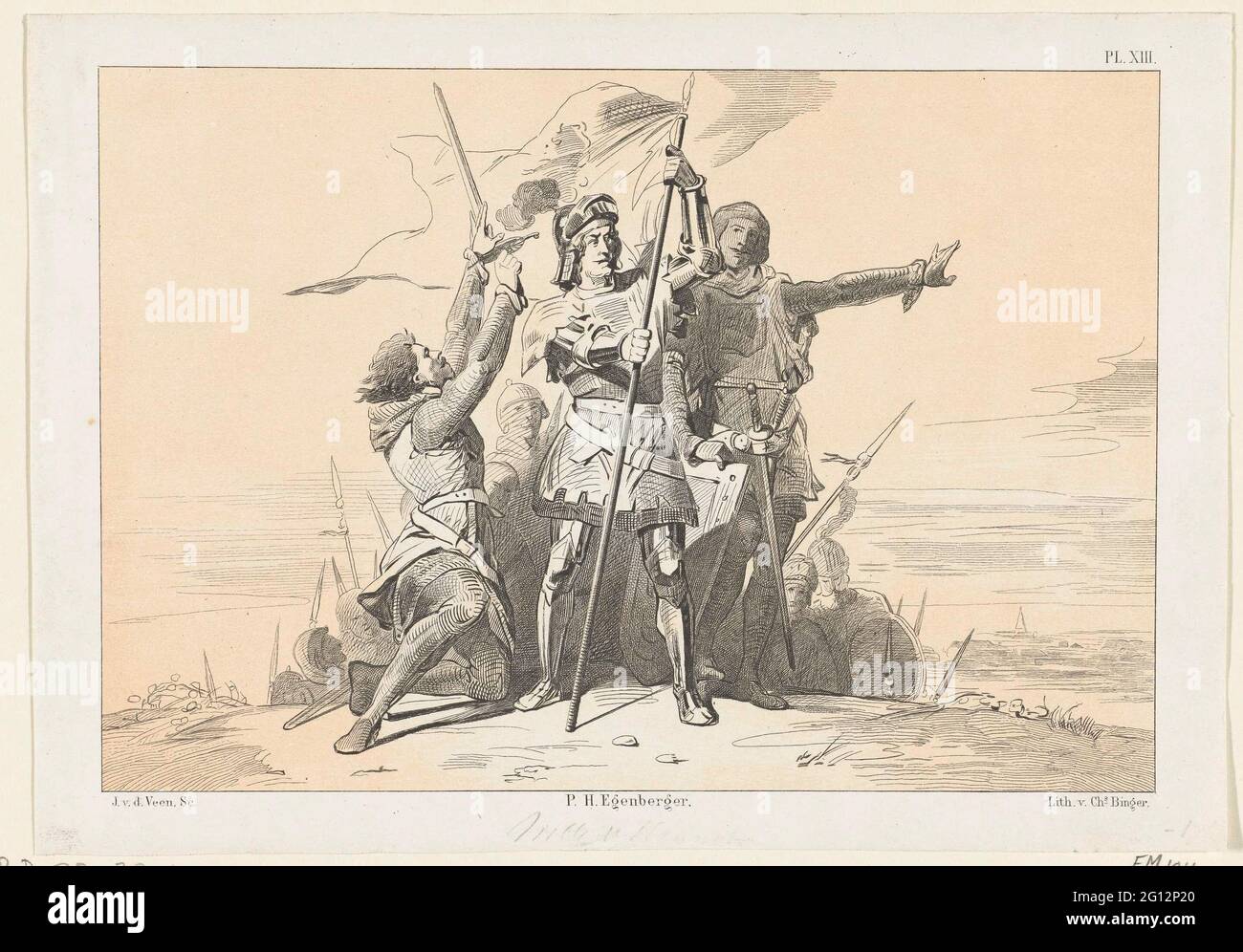 White from Haemstede plants the flag on the blinker. The Ridder Witte ...