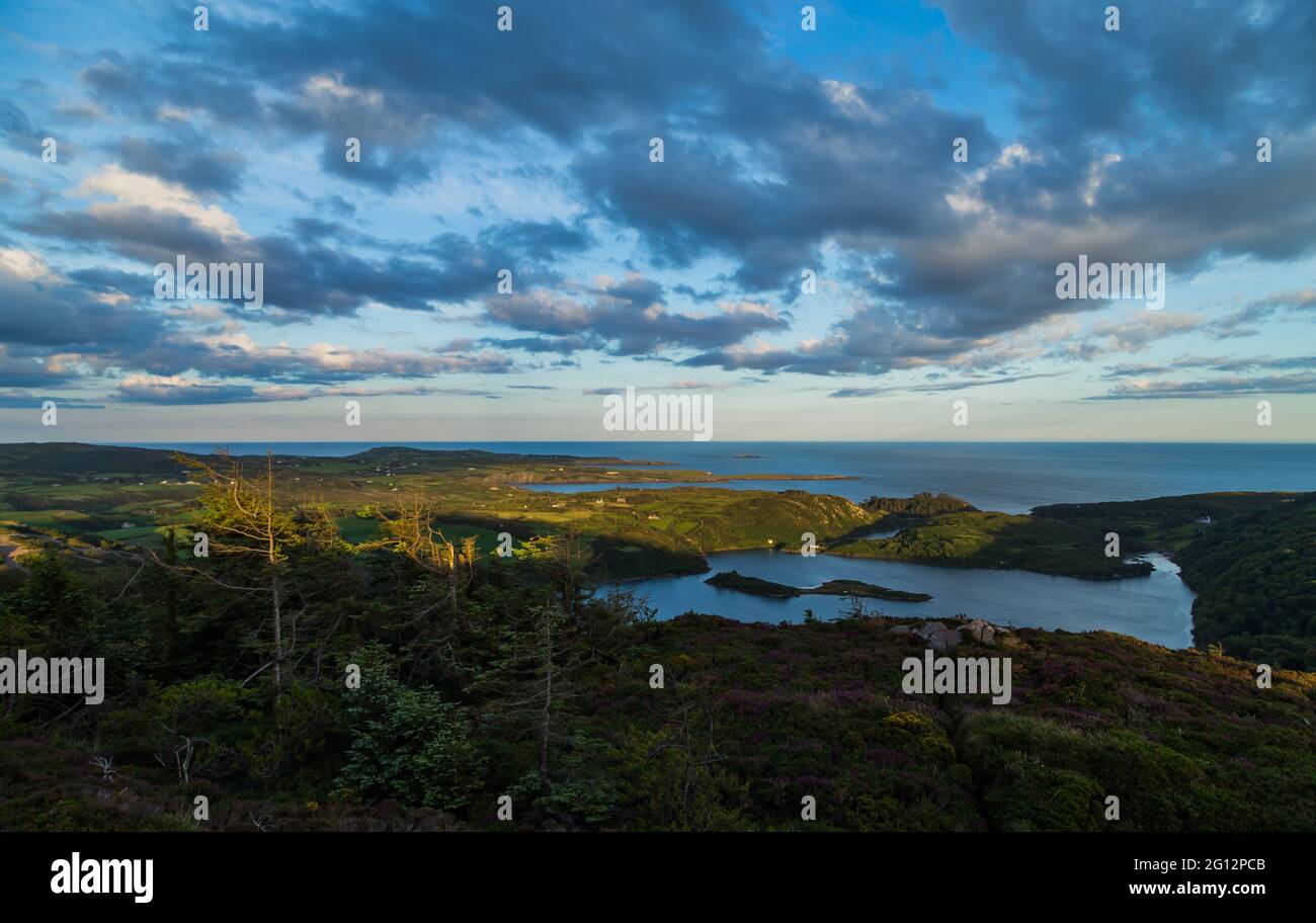 Lough Hyne, West Cork, Ireland Stock Photo Alamy