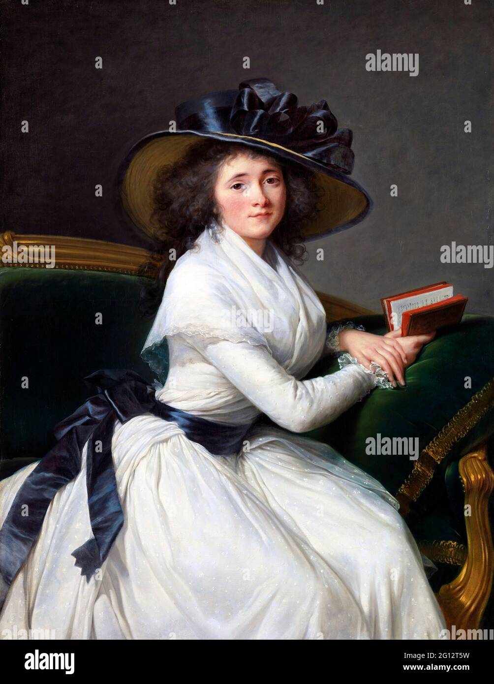 Comtesse de la Châtre (Marie Charlotte Louise Perrette Aglaé Bontemps) by Élisabeth Vigée Le Brun, oil on canvas, 1789 Stock Photo