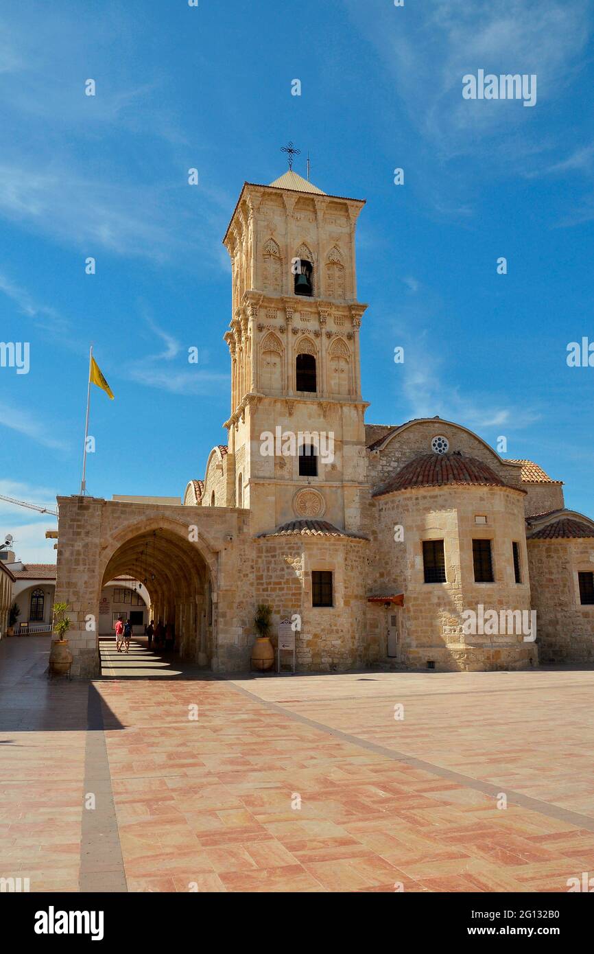 The Church of Saint Lazarus, Agios Lazaros Church in the old part of Larnaka Cyprus Stock Photo