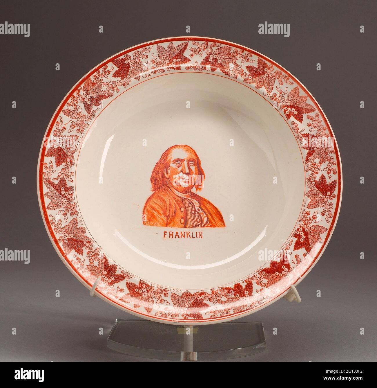 spode willow santa plate