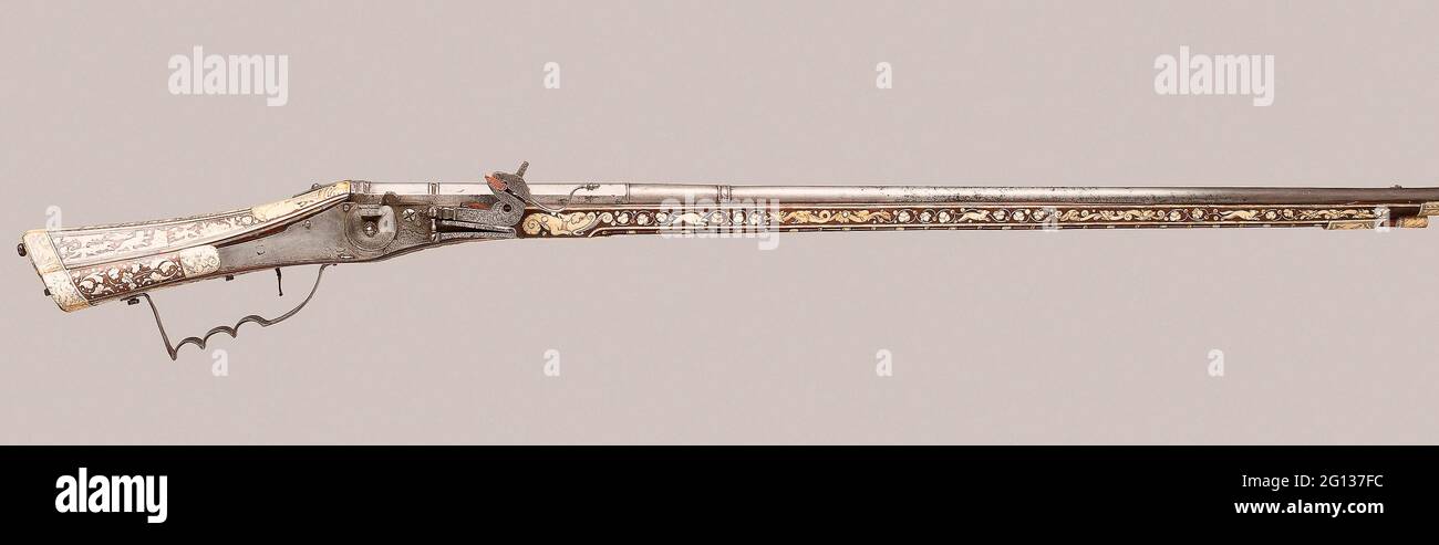 German wheel wrench blunderbuss, 17th century (46cm)