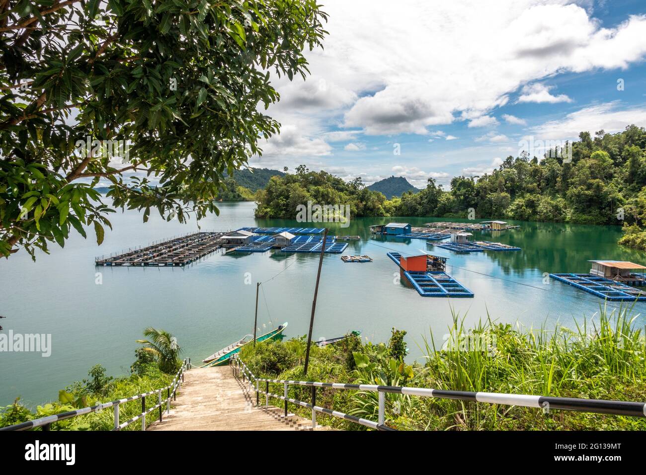 Lake Batang Ai Batang Ai National Park Sarawak Malaysian Borneo East Malaysia Stock Photo Alamy
