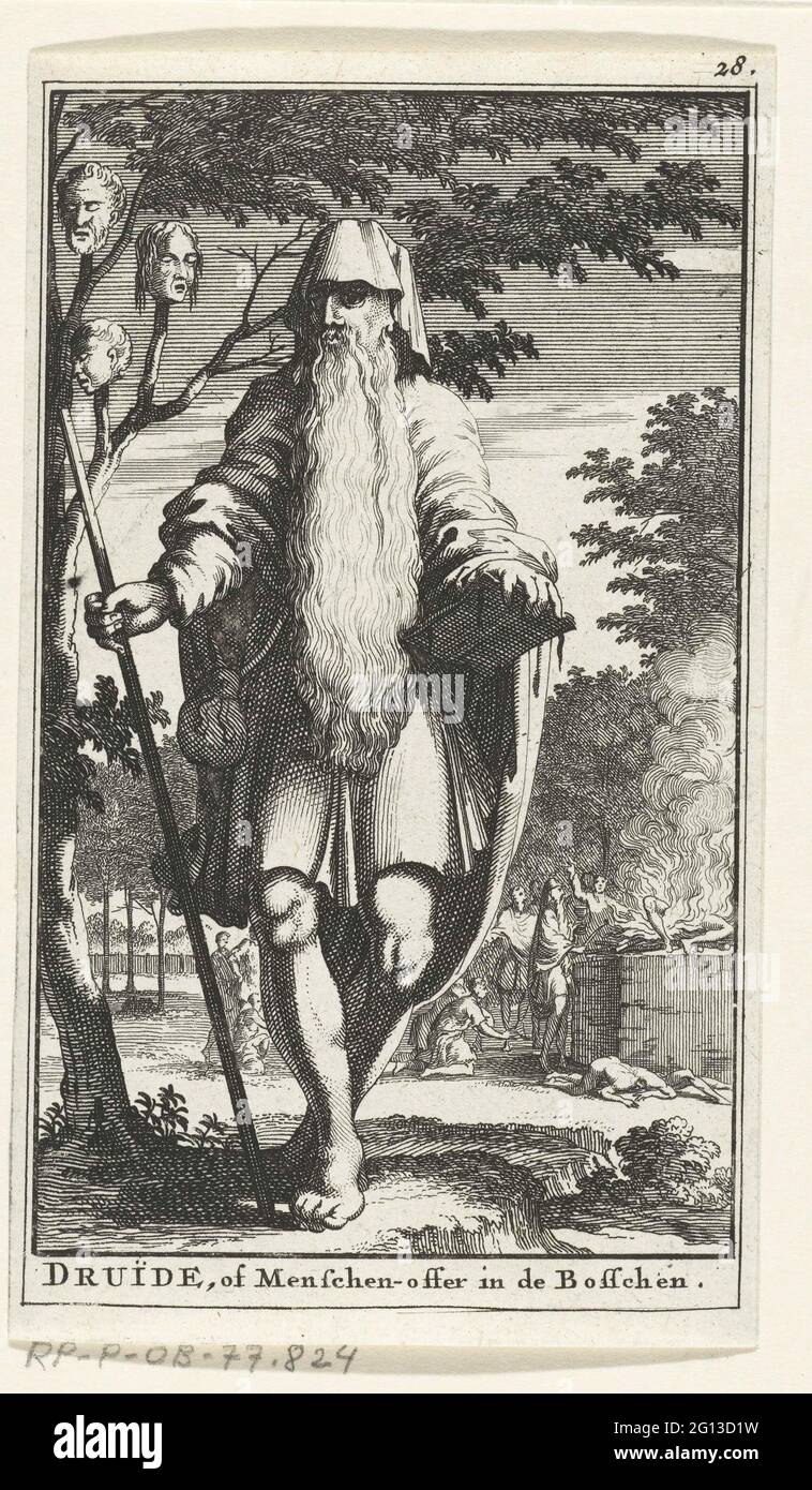 Druid; Druid, or man sacrifice in the woods. Druid and human sacrifices. Illustration No. 28 in a work on the old residents of the Netherlands and their habits Stock Photo - Alamy Druid; Druid, or man sacrifice in the woods. Druid and human sacrifices. Illustration No. 28 in a work on the old residents of the Netherlands and their habits Stock Photo - Alamy