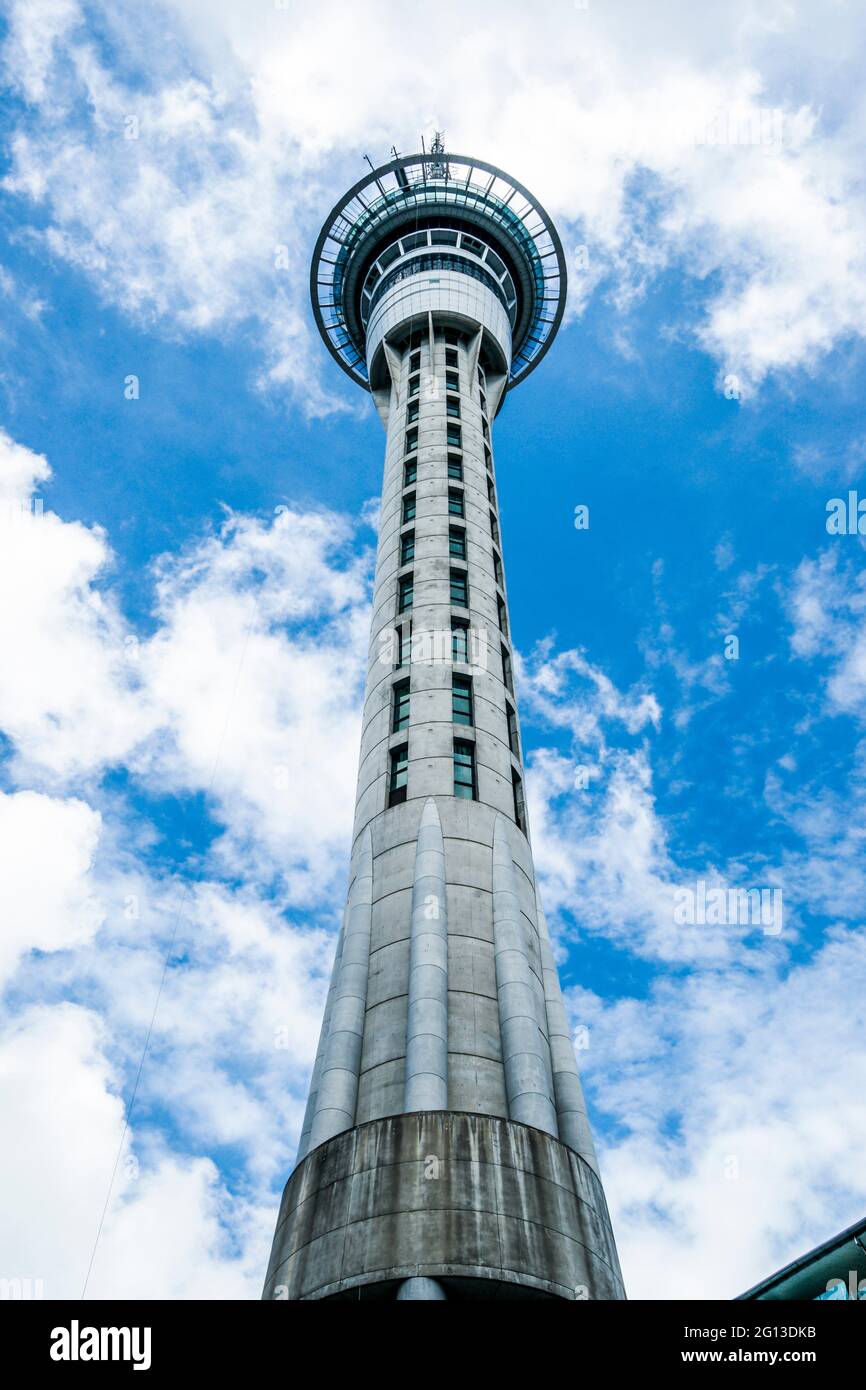 Sky City Tower. Auckland, New Zealand Stock Photo Alamy