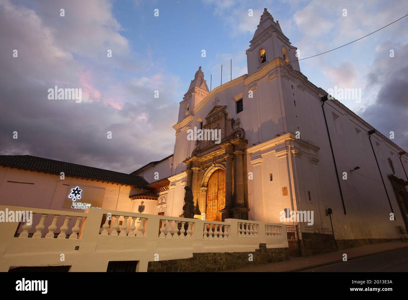 Carmen alto church and convent quito hi-res stock photography and ...