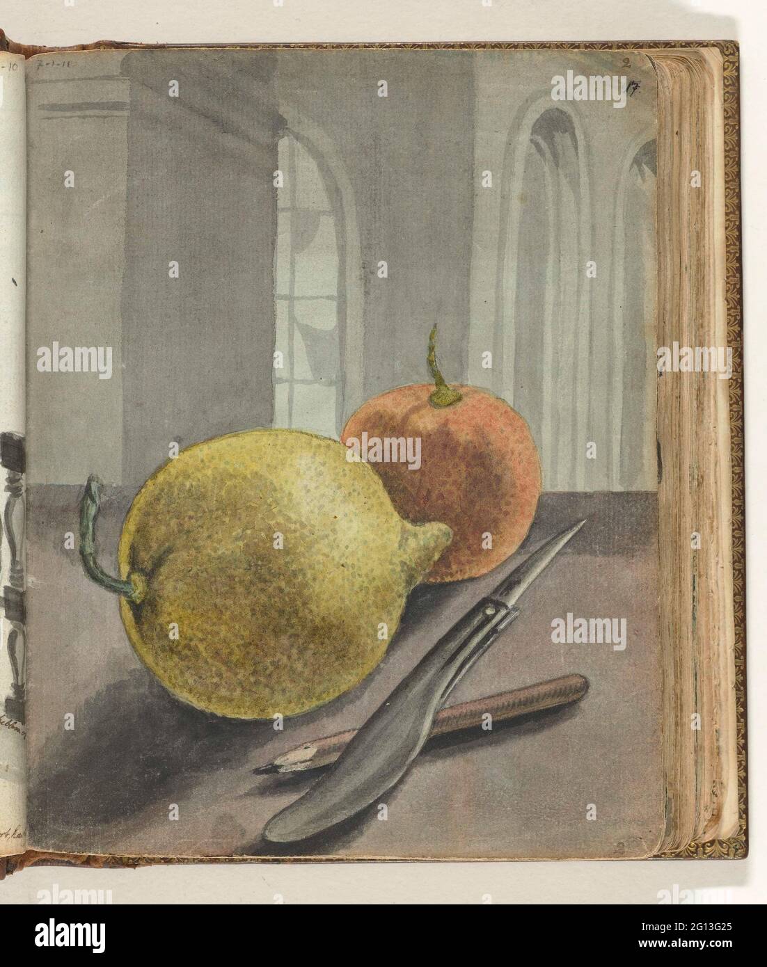 Pencil Drawing Fruits High Resolution Stock Photography And Images Alamy
