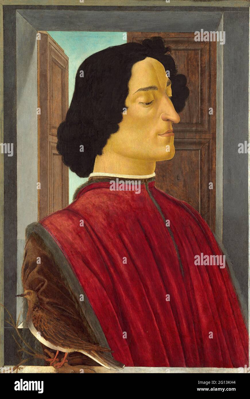 Sandro Botticelli -  Giuliano De Medici Stock Photo