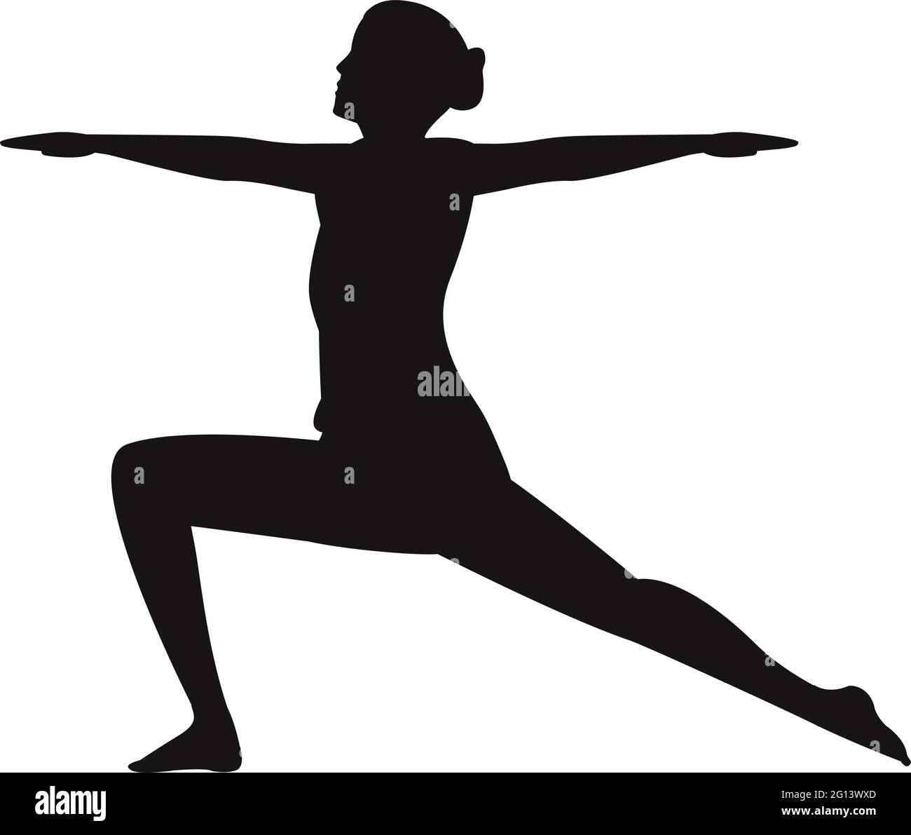 yoga dance pose Stock Vector Image & Art Alamy