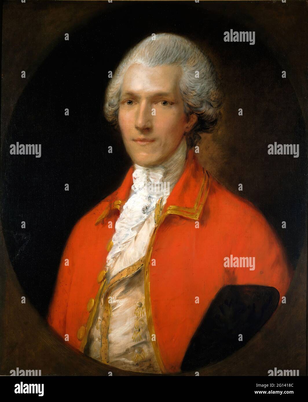 Thomas Gainsborough - Sir Benjamin Thompson Later Count Rumford 1753 ...