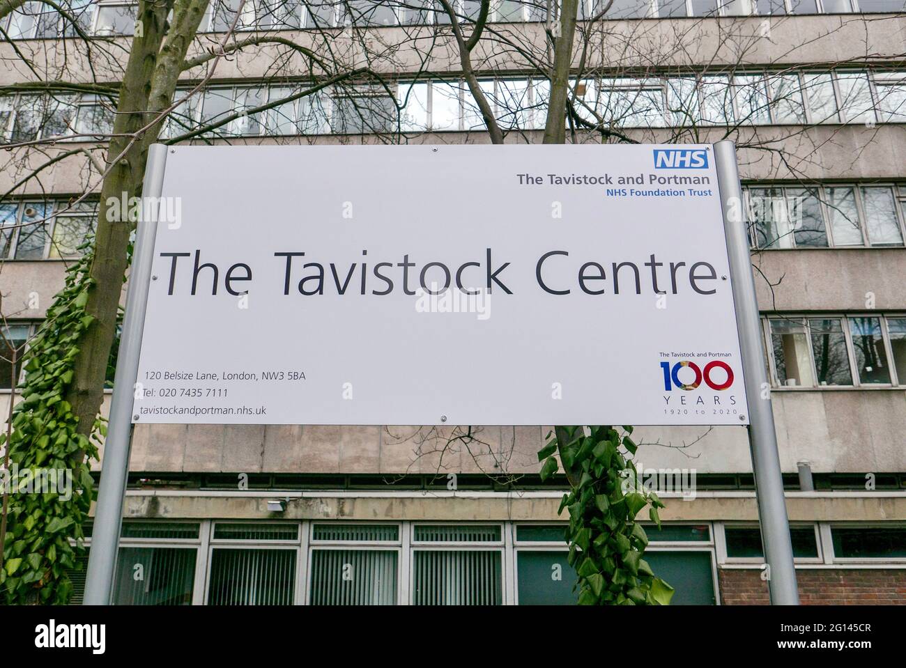 The Tavistock Clinic, part of Tavistock and Portman NHS Foundation for mental health, London. Also home to GIDS Gender Identity Development Service. Stock Photo