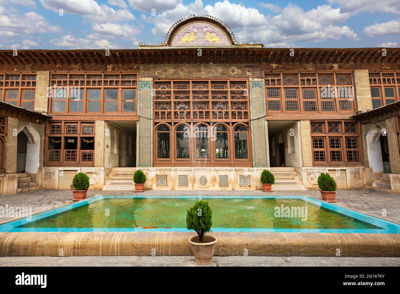 Historical Zinat Ol Molk house in Shiraz, Iran Stock Photo Alamy