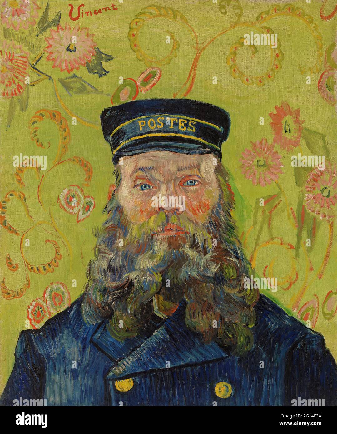Vincent Van Gogh Joseph Tienne Roulin Stock Photo Alamy