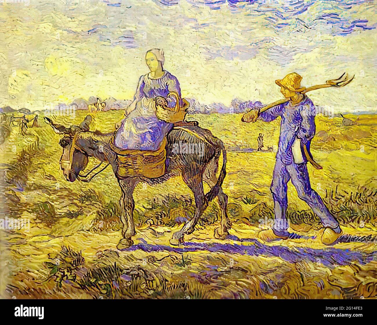 Vincent van gogh morning hi-res stock photography and images - Alamy