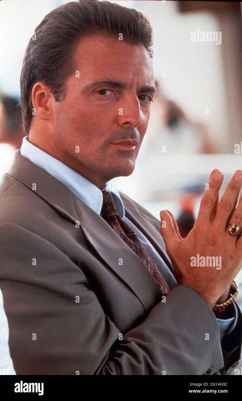 Los Angeles.CA.USA.  Armand Assante in ©Paramount Pictures film,  Striptease (1996) Director:Andrew Bergman Writer: Andrew Bergman Source: Carl Hiassen's novel Strip Tease Ref:LMK106-S220519-001 Supplied by LMKMEDIA. Editorial Only. Landmark Media is not the copyright owner of these Film or TV stills but provides a service only for recognised Media outlets. pictures@lmkmedia.com Stock Photo