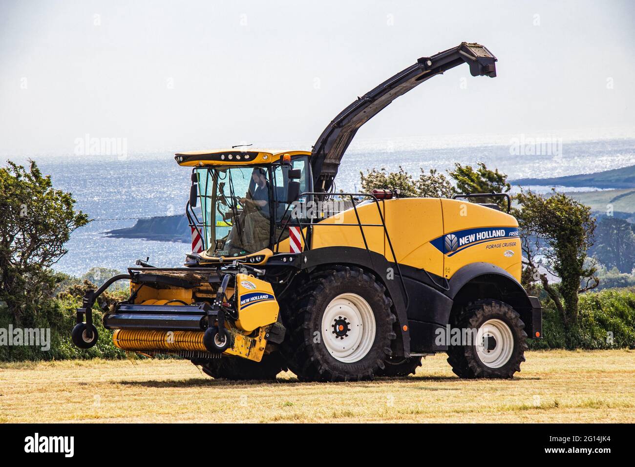 New Holland FR550 Stock Photo - Alamy