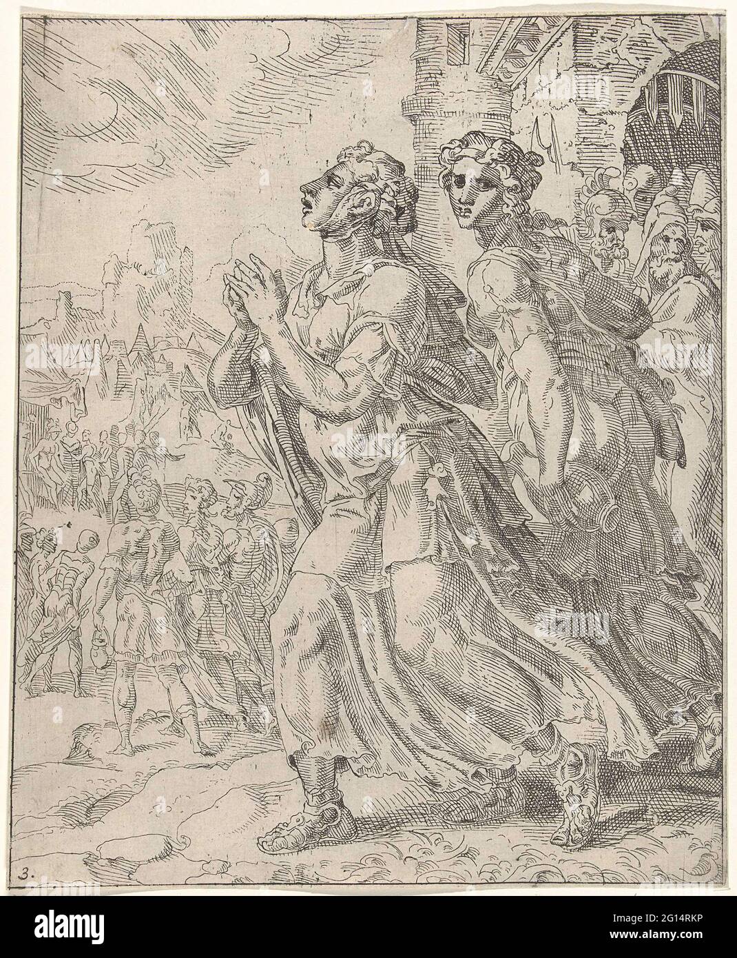 Judit and her servant leave Bethulia; Judit and Holofernes. Judit ...