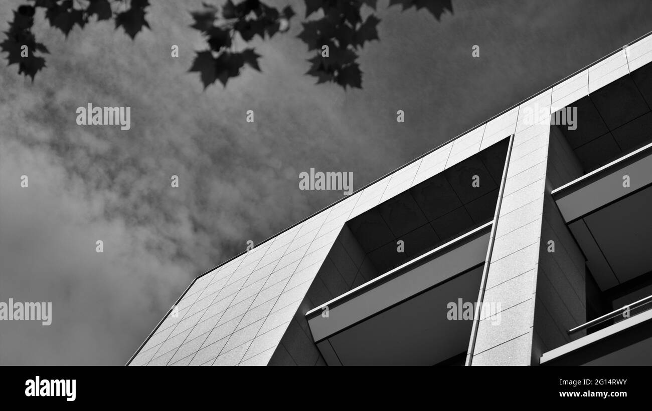 An urban view Black and White Stock Photos & Images - Alamy