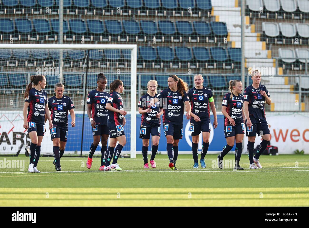 LINKÖPING 20210604Linköping football club players during Friday's match