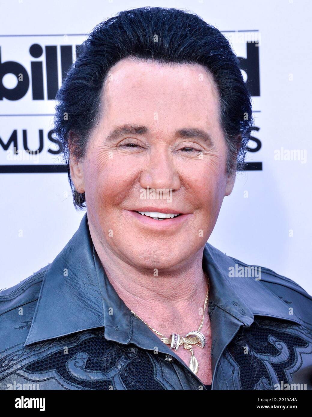 May 17, 2015, Las Vegas, Nevada, USA: Wayne Newton attends the 2015 Billboard Music Awards. (Credit Image: © Billy Bennight/ZUMA Wire) Stock Photo