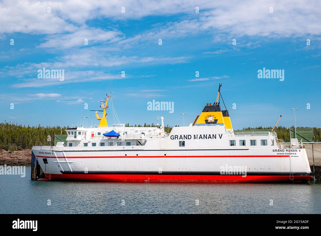 Blacks harbour to grand manan island ferry hires stock photography and