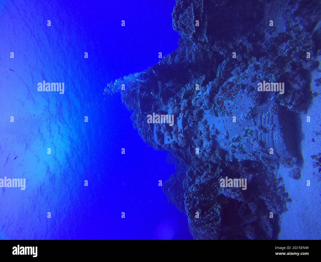 Moai underwater, Easter Island, Chile Stock Photo Alamy