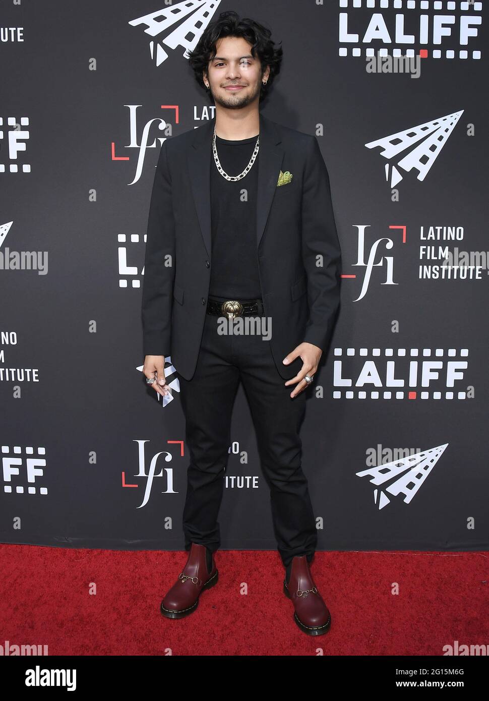 Xolo Mariduea Xolo Maridueña arrives at the 2021 Los Angeles Latino International