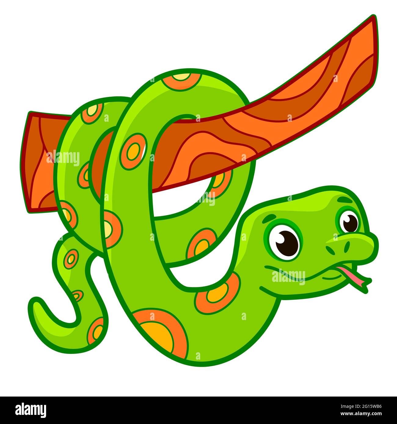 Snake clipart hi-res stock photography and images - Alamy