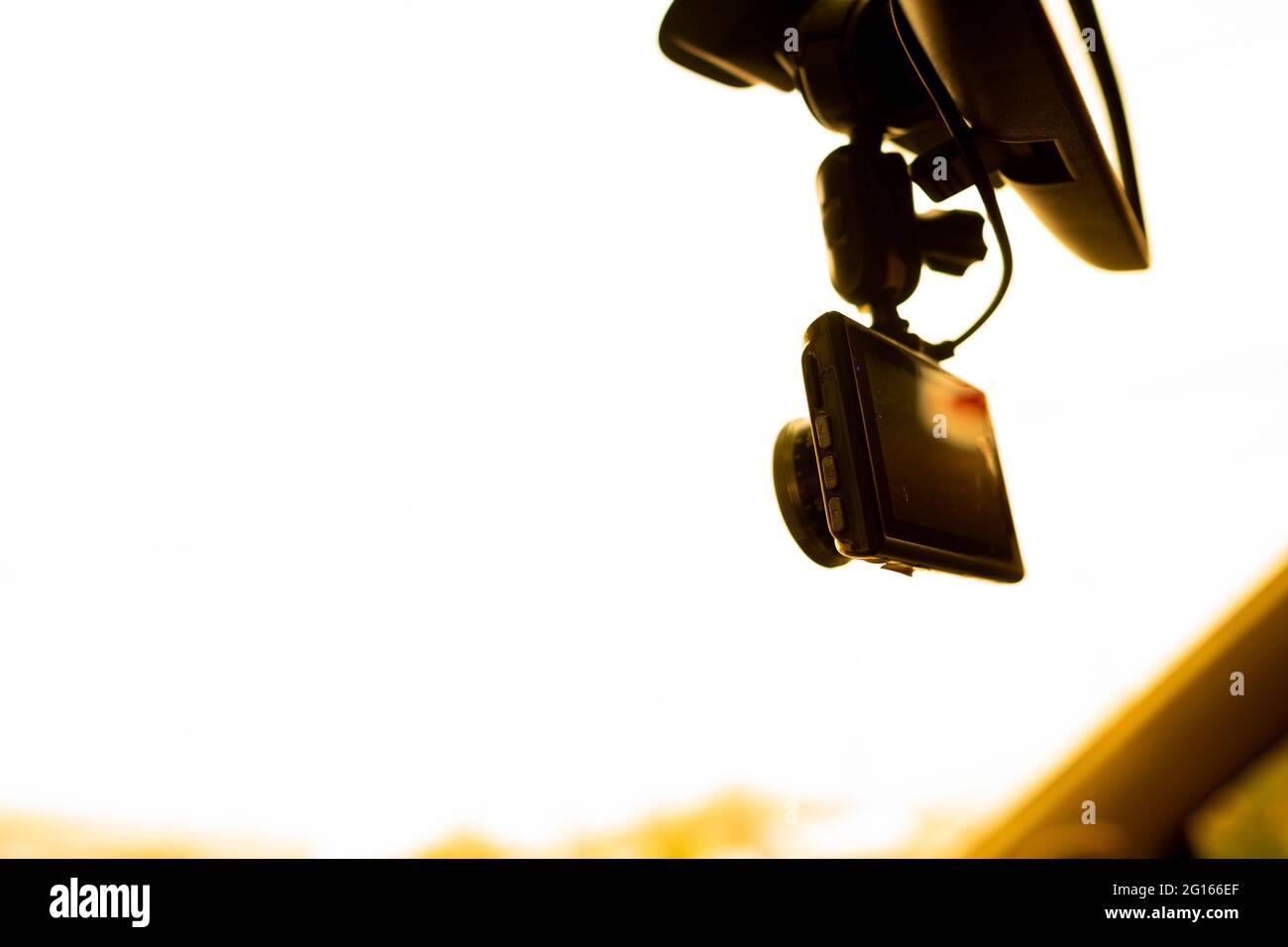 Car video recorder, cctv, safety first Stock Photo Alamy