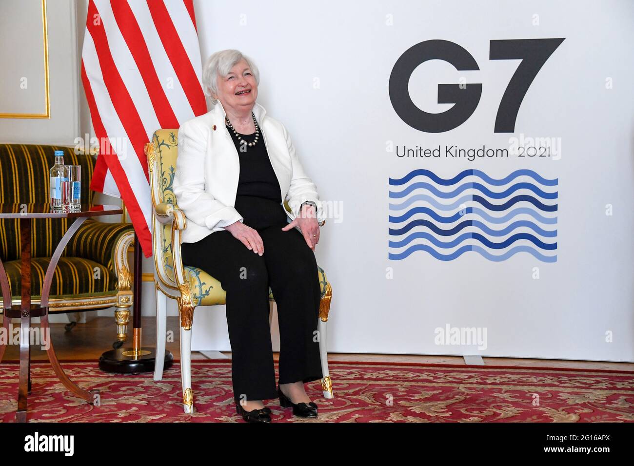 U s treasury secretary yellen hires stock photography and images