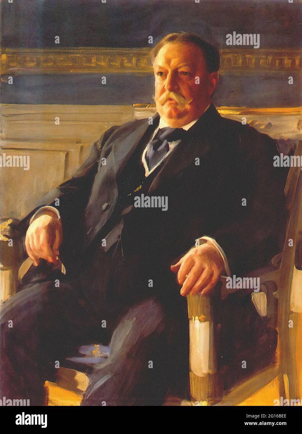 Anders Zorn -  William H Taft 1911 Stock Photo