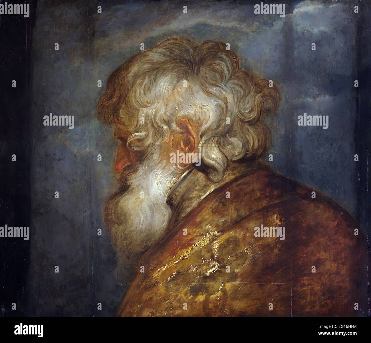 Study of the head of an old man hi-res stock photography and images - Alamy