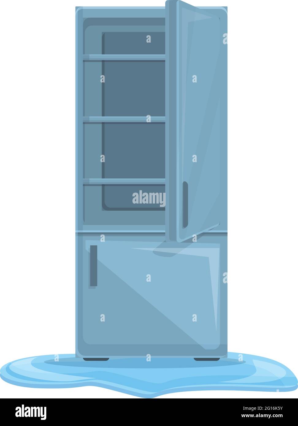Cooler refrigerator repair icon. Cartoon of Cooler refrigerator repair