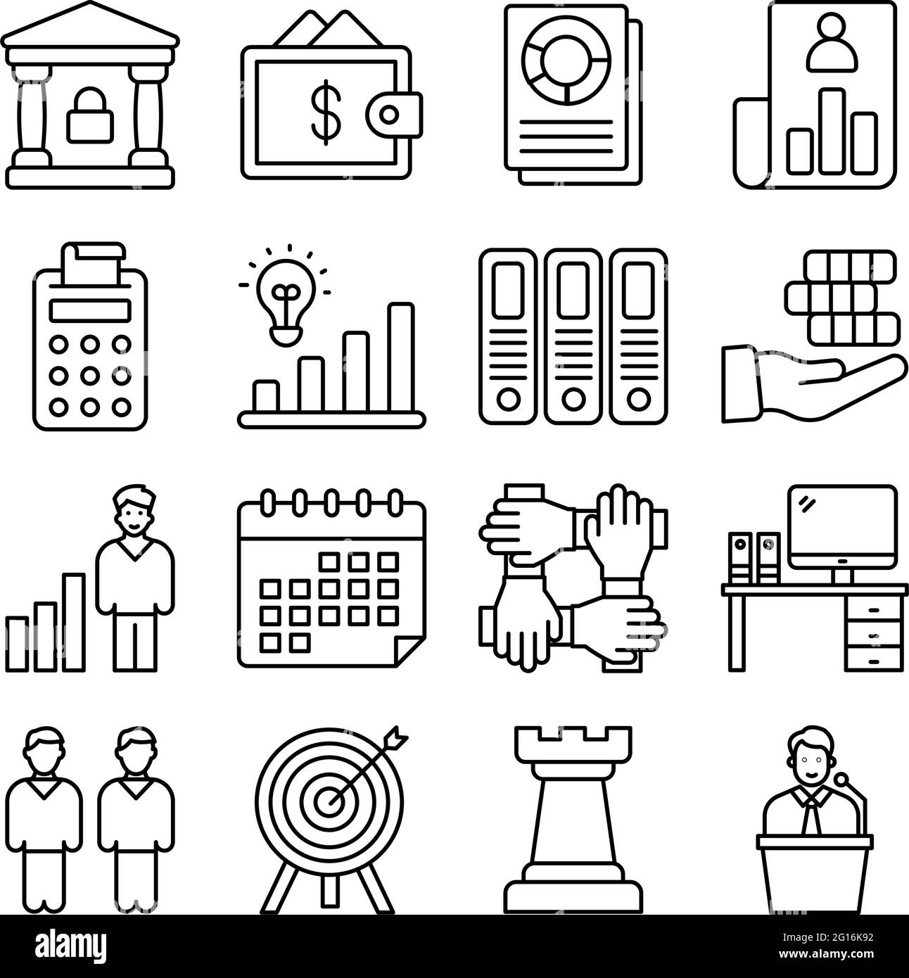 Linear calendar Black and White Stock Photos & Images - Alamy