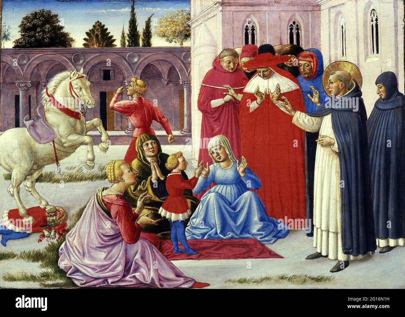 Sépulcre saint Dominique, résurrection Napoleone Orsini Stock Photo - Alamy