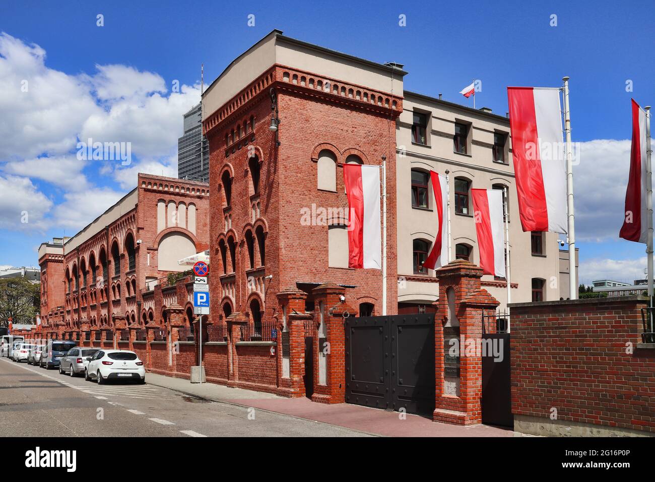 Poland, Warsaw, Warsaw Uprising Museum, Masovia voivodeship. Stock Photo