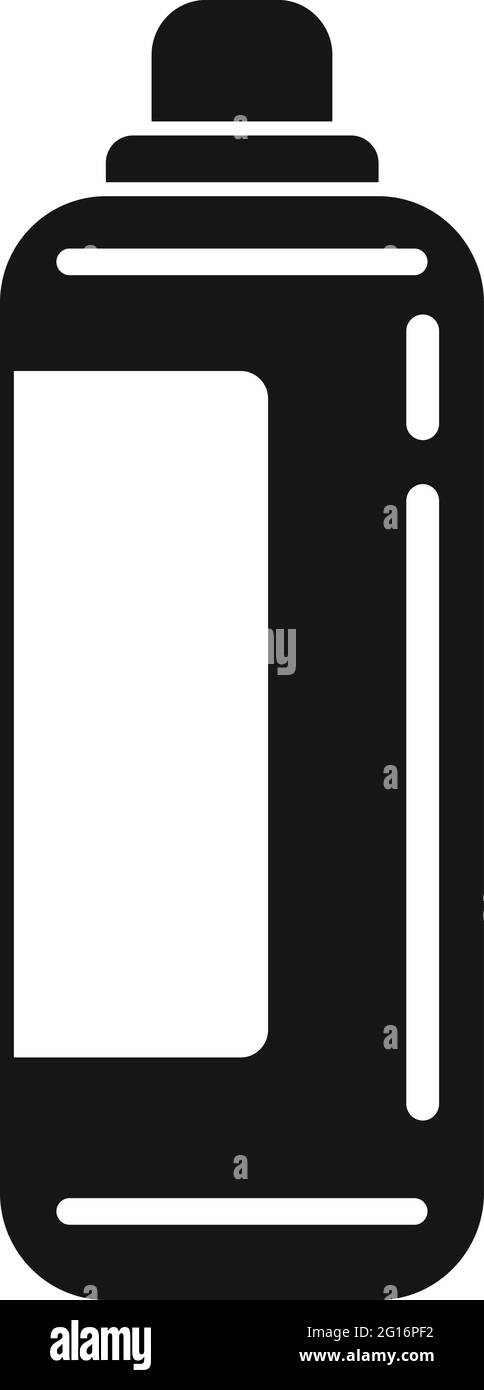 Softener liquid icon, simple style Stock Vector