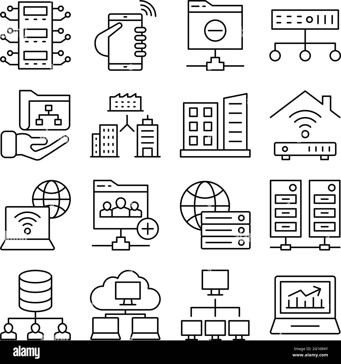 Home security icons pack Black and White Stock Photos & Images - Alamy