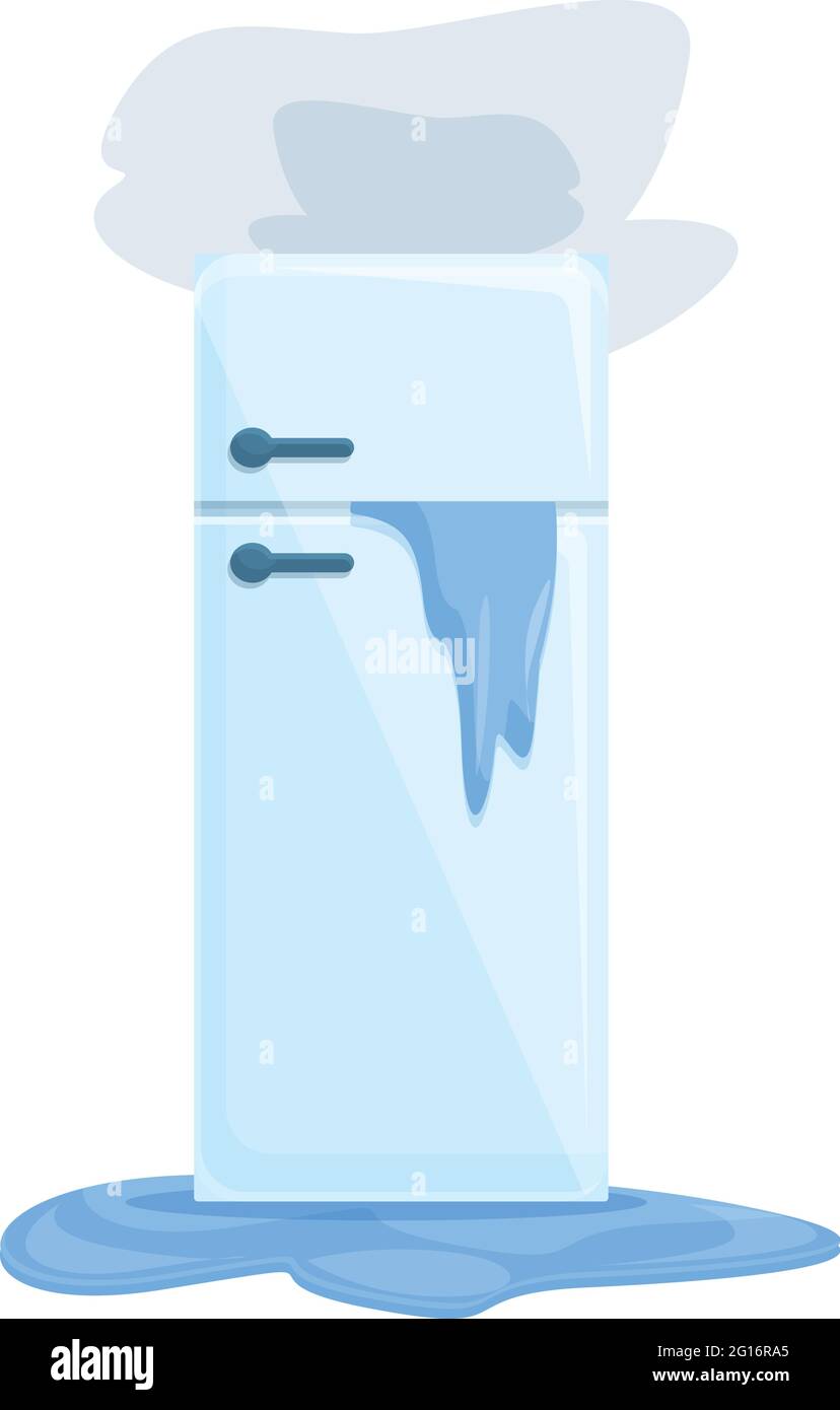 Cool refrigerator repair icon. Cartoon of Cool refrigerator repair vector icon for web design
